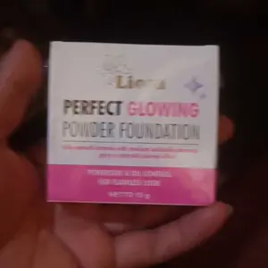 [NEW PACKAGING] Liora Perfect Glowing Powder Foundation 15g I 2in1 Foundation + Setting Powder Long Lasting & Blur Effect