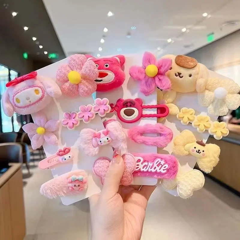 JEPIT RAMBUT ANAK PEREMPUAN KOREA FASHION LUCU / 1SET JEPITAN RAMBUT ANAK BALITA KARAKTER IMPORT - AK04
