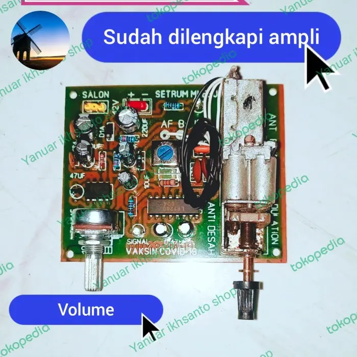 Promo Kit Radio Tuner Fm Amplifier