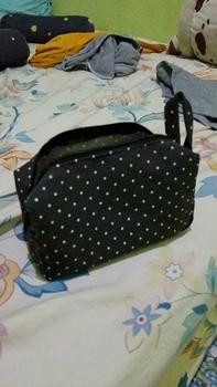 Product Review of Pouch Kanvas Kotak Pouch Make Up Bisa Untuk Souvenir 18x9x7cm from ∂**α α**α 0