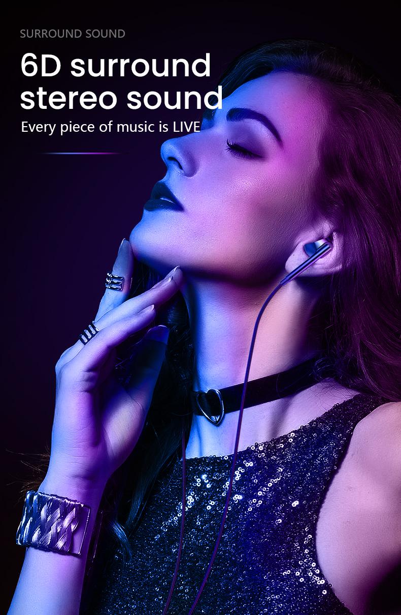 Product Introduction of BlueWow-Tai Nghe Loại C M15, HiFi, Âm Trầm, Âm Thanh Nổi, Điều Khiển Âm Lượng, Mic, Tai Nghe Có Dây Cho Galaxy 2