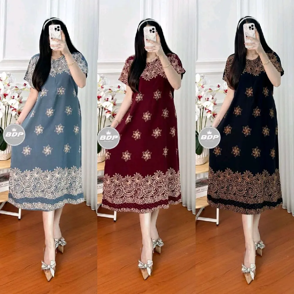 DASTER VIRAL Wanita Rayon Pendek Busui