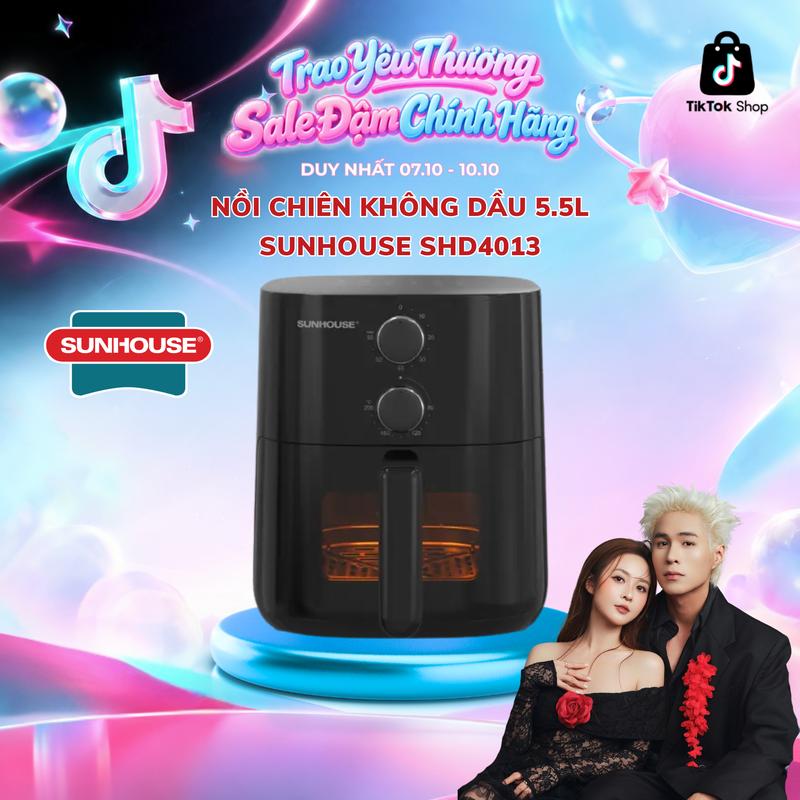 [Otis] NỒI CHIÊN KHÔNG DẦU 5.5L SUNHOUSE SHD4013