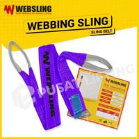 Gambar Webbing Sling 1 Ton 15 Meter WEBSLING Sling Belt Double Ply dari Pusat Lifting Kota Administrasi Jakarta Barat 2 Tokopedia