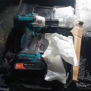 980NM High Torque Cordless Impact Wrench 588V Brushless Electric Kunci Impact Serbaguna