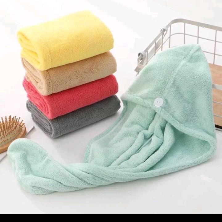 handuk keramas microfiber berkancing 4