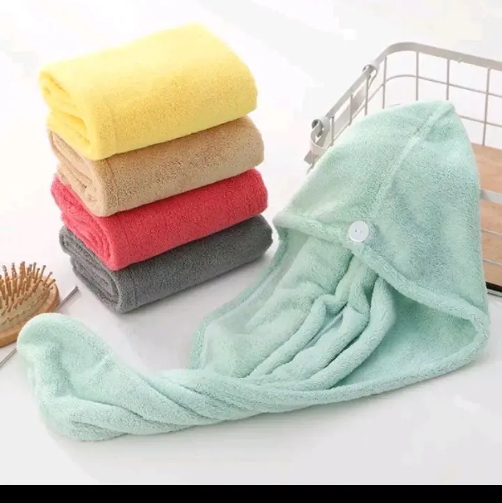 handuk keramas microfiber berkancing 4