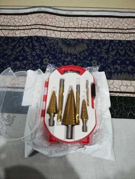 Product Review of Drill Bit Step Drill  HSS Titanium Coated Hex Shank Step Drill bit set Punch Taper Metric Drilling from F**s A** 1