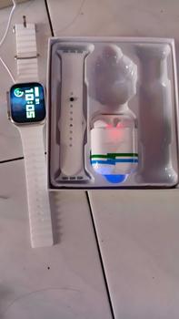 Product Review of [BELI 1 DAPAT 4] JAM SMARTWATCH I8ULLTTRA 2 TALI -TWS- JAM TANGAN FASHION - PELACAK KALORI - PELACAK DENYUT JANTUNG from G**G F**H 0