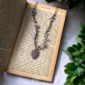 Lunara Stone Series Necklace Braceletbyve Kalung Batu Aesthetic Ethnic Earthy Vintage