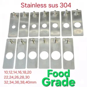 pisau mesin cetak bakso / Gasket ukuran 10,12,14,16,18,20,22,24,26,28,30,32,34,36,38,40mm