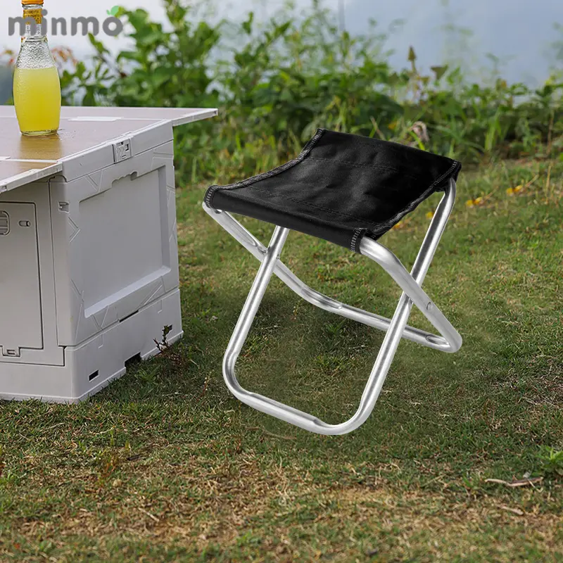 minmo Portable Kursi Lipat/Kursi Lipat Kecil/Terlipat Penuh Kursi/Outdoor Kursi Lipat/Mini Bangku Lipat Camping/Outdoor Kursi Mancing Lipat Mini lantoo  lipat 6