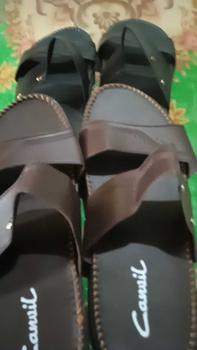 Product Review of SANDAL PRIA COWOK CASUAL BELI 1 GRATIS 1  PROMO Sendal Slop Kulit Pria Japit Slop Selop Jepit from m**0 2