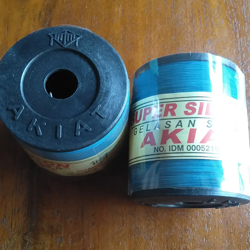 GELASAN SUPER SILICON AKIAT ORIGINAL / SPECIAL QUALITY NO 1 / SIZE 0.22 / PANJANG 200 METER 1