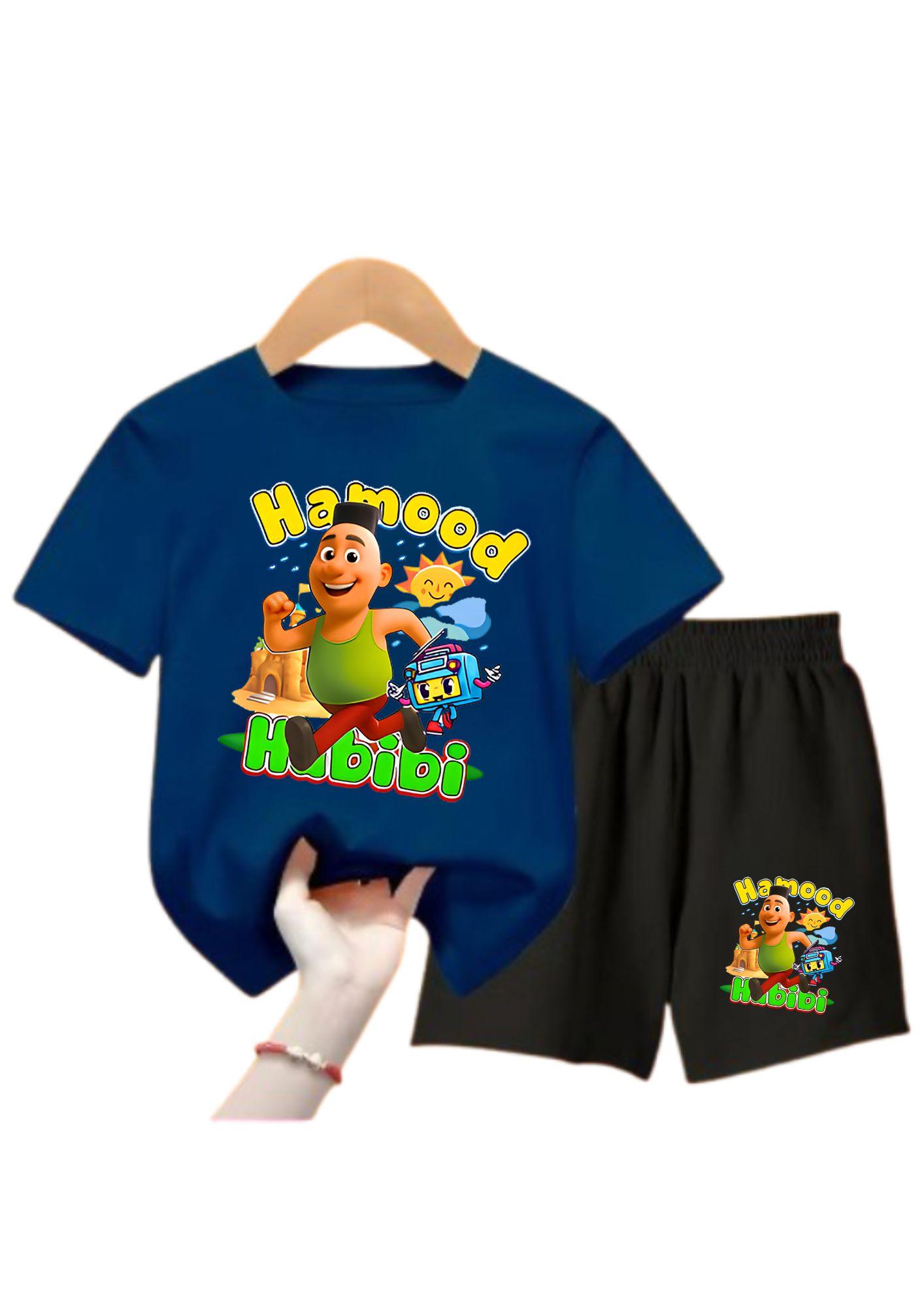 SETELAN ANA UNISEX MOTIF HANMOOD HABIBI UMUR 1-10 TAHUN