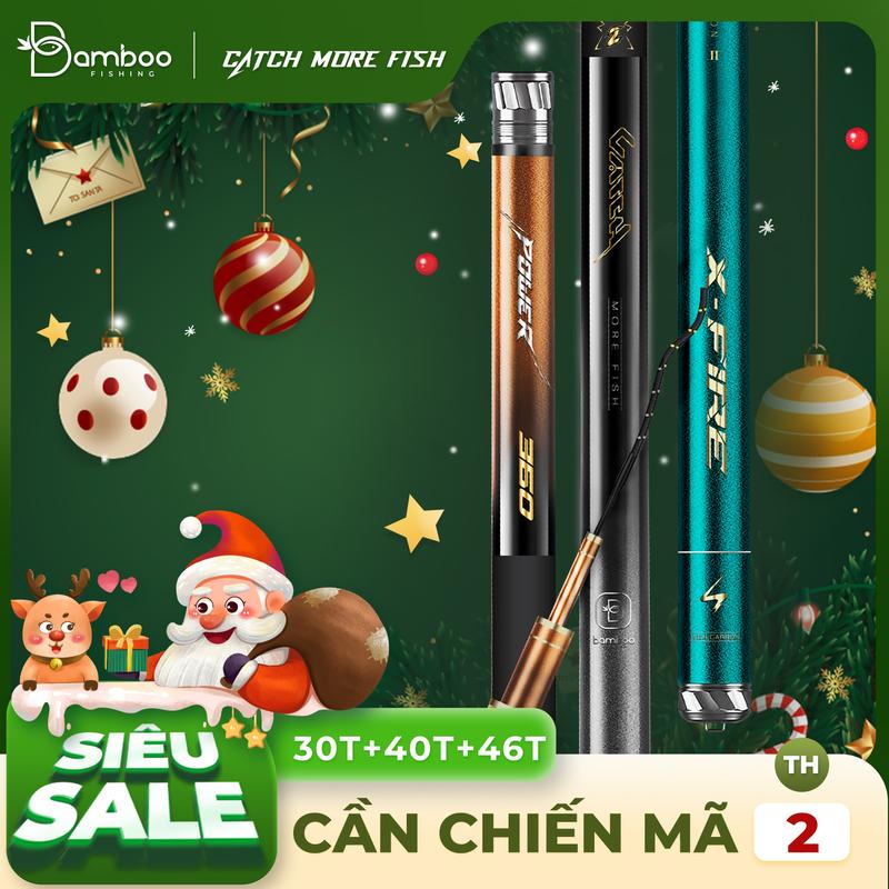  Cần tay Bamboo Chiến Mã Thế Hệ II 