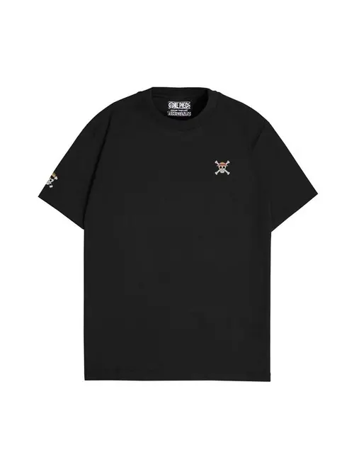 3Second Men's T-Shirt Short Sleeve Regular Fit Cotton  X ONEPIECE X TAHILALATS 176092412 0