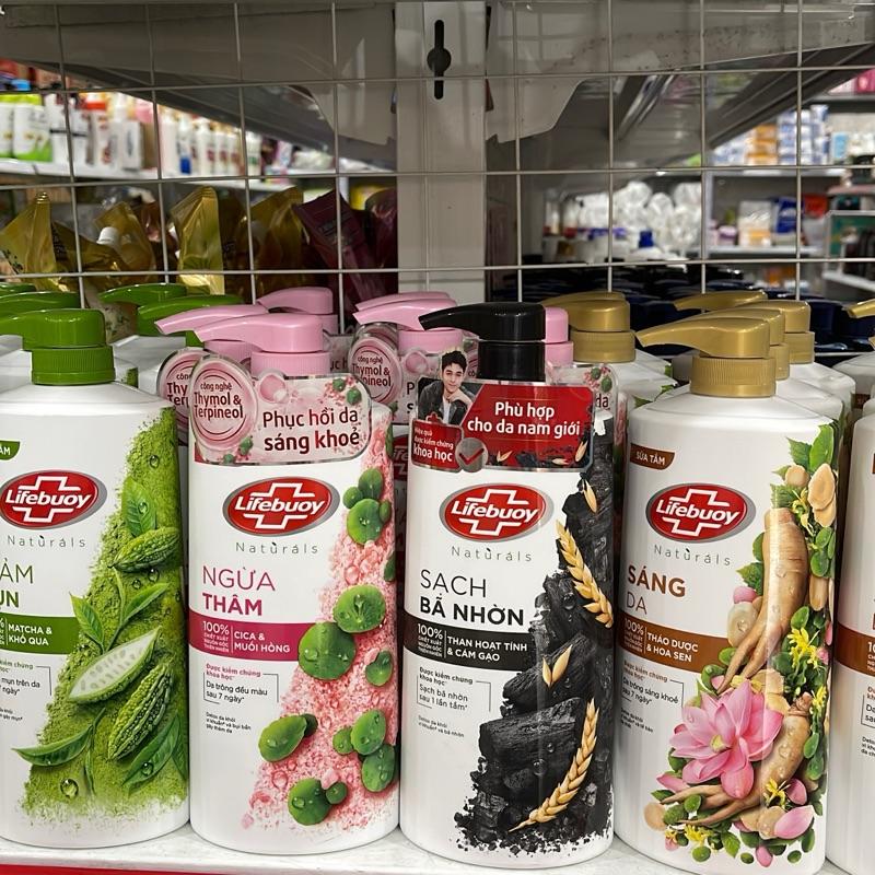 Sữa tắm Lifebouy hoa sen và thảo dược 800g đủ mầu