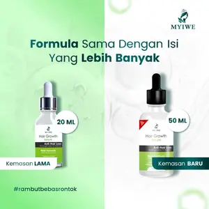 My Iwe Hair Growth Serum Penumbuh Rambut Botak Rontok Rusak Parah Super Cepat Panjang Paling Ampuh Terbaik Original