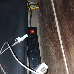 VISERO Stop Kontak/Terminal 5 Lubang Body HITAM Kabel 10M dengan Switch On/Off SNI Kabel Asli Tembaga Tahan Panas Kuat Tahan Lama