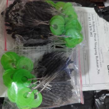 Product Review of Stopper Batang Float Orca Pancing Warna Hitam Ukuran SS S M L XL - Rubber Oval Stopper Fishing Bobber Float Connector Fishing Tackle accessories from M** h**s 0