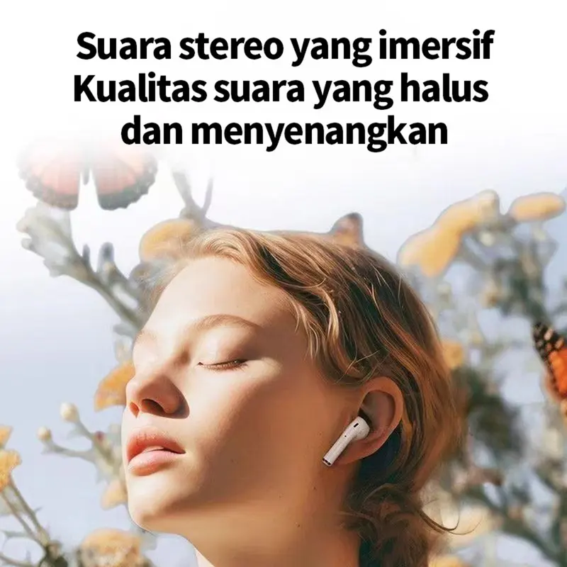 thinkplus original Earphone Bluetooth True Wireless thinkplus 2025 Air Pro Suara HiFi Latensi Rendah Pengurangan Kebisingan untuk iPhone Android - Headset, Bass 5