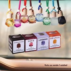 Ambientador para auto, Difusor colgante para auto, Perfume para auto, Difusor de aromas para auto, Accesorio esencial para el interior de autos, hogar y oficina