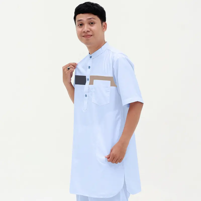 ATTHOWAF Baju koko Setelan Pria Muslim Dewasa Terbaru Bahan Super Spun Premium Giffari Series Original 8