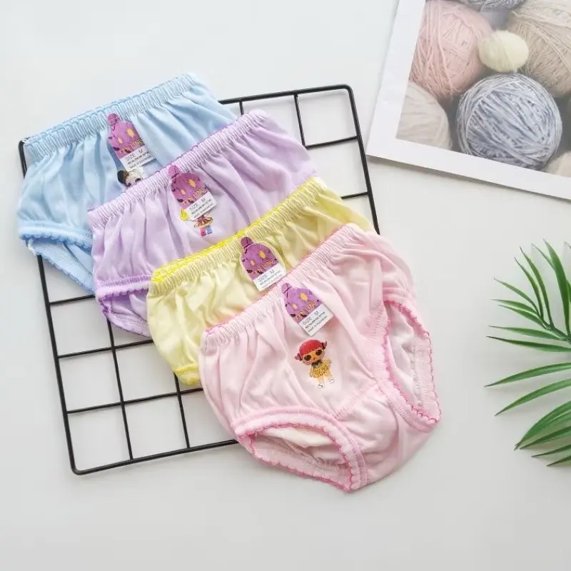 Celana Dalam Anak Perempuan Ten Ling Bahan Katun Super Soft Premium Fashion 1 Pack Motif Cewe [6 Pcs]