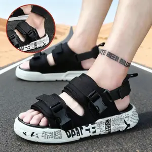 Sandal Pria Sporty Outdoor – Desain Stylish Sol Tebal Anti Slip Cocok untuk Traveling & Liburan