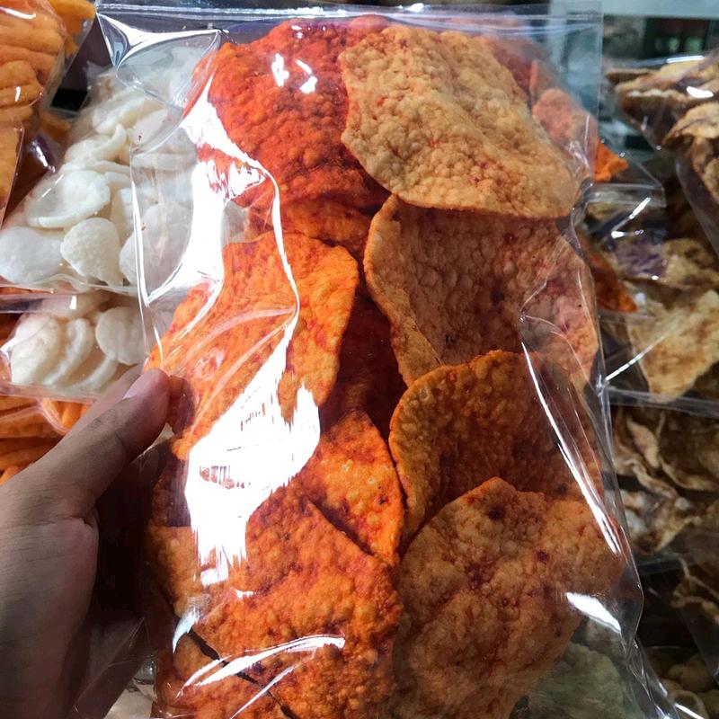 Kerupuk Kentang Pedas Manis Oleh-oleh Khas Kenjeran Surabaya 0