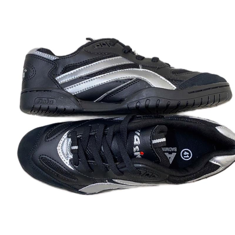 Giày Cầu Lông Thể Thao Asia Đen Bạc Chính Hãng Đủ Size 36-45