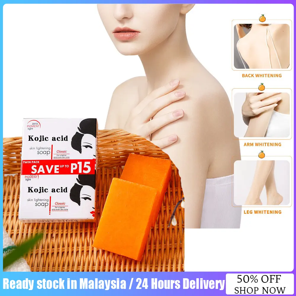 Kojie san Soap original Kojie San Skin Lightening Soap Kojic Acid Soap Whitening Soap kojie.san whitening reduce scar