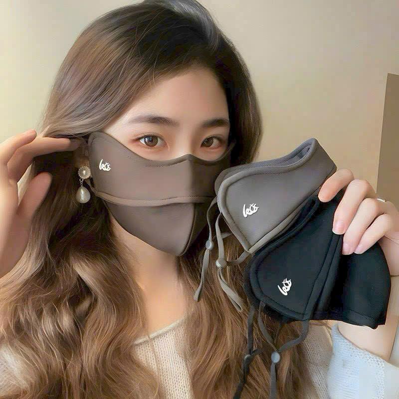 COMBO 3C Khẩu Trang Chống Tia UV Khẩu Trang Vải Chống Nắng Che Kín Mặt YO