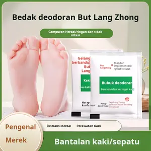 Jangan Biarkan Bau Kaki Mengganggu Aktivitas Anda! Dengan Powder Penyegar Kaki ini, Kaki Anda akan Tetap Segar dan Nyaman, Tanpa Bau Tidak Sedap, Sepanjang Waktu.