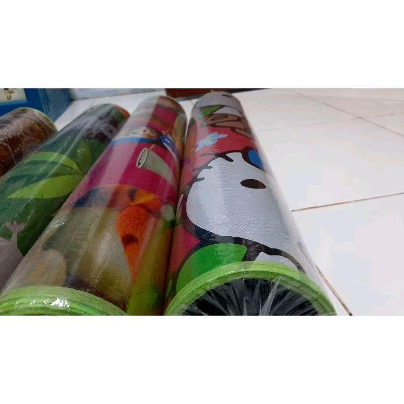 KARPET GAMBAR PLASTIK SPON KRAKTER/KARPET EVA MURAH/TIKAR GAMBAR 2