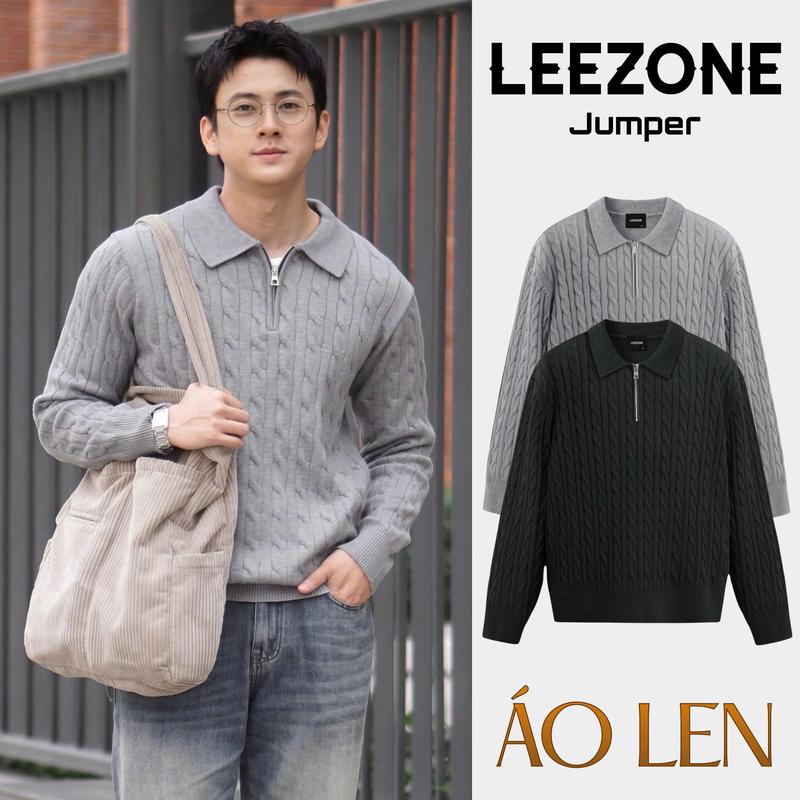 Áo Len Nam LeeZone Cao Cấp Mềm Mịn | Áo Len Vặn Thừng