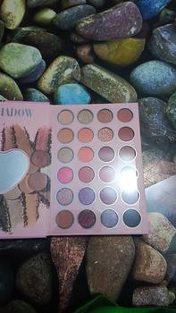 Product Review of IGOODCO 43 Warna bayangan mata Plat Glitter Powder Cosmetics Women Funny Cover Book Frosted Glitter Powder Sequins Eye Makeup Palette eye shadow from S**l 0