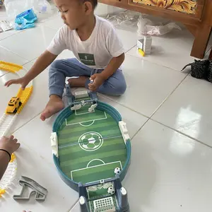 MINISTAR Mainan Anak Edukasi Motorik Tangan Mainan Strategi Sepak Bola Soccer Dengan 2 Tombol dan Angka Untuk Mengatur Score