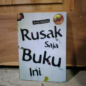 rusak saja buku ini 1 by sony adams