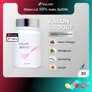 [BNPL SKU] Kalon SBOOST Premium Isi 30 - Suplemen Kesehatan dengan Kandungan Garcinia Attroviridis, Curcuma Longa, dan Morinda Citrifolia