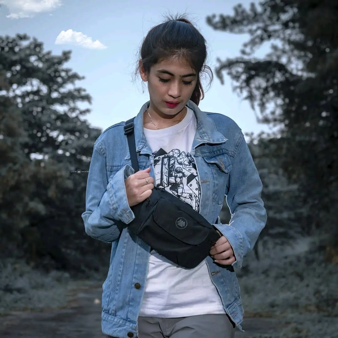 Tas Pinggang Pria Wanita / Waist Bag Zlatan D Ace Original Best Seller