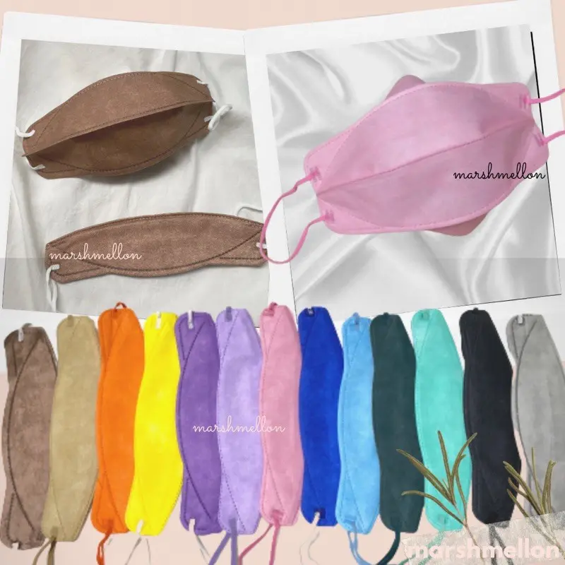 MASKER (MODEL EVO) KF94 KOREA GARIS TENGAH ORIGINAL WARNA WARNI HITAM PUTIH SOFT BALMED PASTEL MIX MURAH CAMPUR TALI SENADA KOREA KOREAN EARLOOP 4 PLY DEWASA PEREMPUAN LAKI HIJAB DUCKBILL MOTIF KN95 ALKINDO MOUSON CCARE CAREION