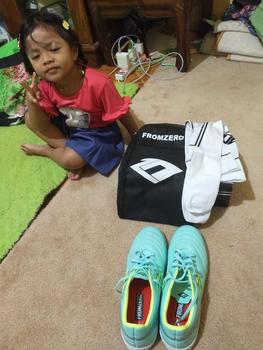 Product Review of Fromzero - Sepatu Futsal Starkia Revolted IN Aqua Stabilo from e**a 1