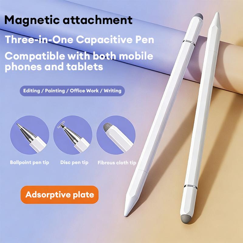 Bút cảm ứng 3 trong 1, bút từ tính, bút điện dung, bút viết tay cho điện thoại, máy tính bảng. rẻ