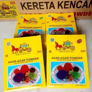 1 BOX AGAR AGAR KERETA KENCANA ISI 12 PCS HARGA MURAH