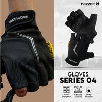 Gambar Sarung Tangan Motor Pria Glove Outdoor Original Hikemore 04 - BLACK GREY, M dari Riung Adventure Kota Administrasi Jakarta Barat 1 Tokopedia