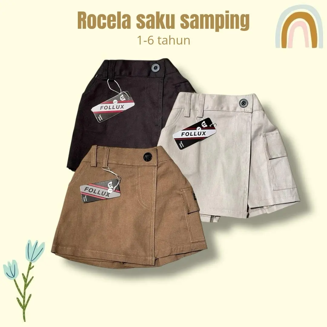 KATOKKU - Rocela Rok Celana Korean Style Anak Perempuan 1-6 Tahun