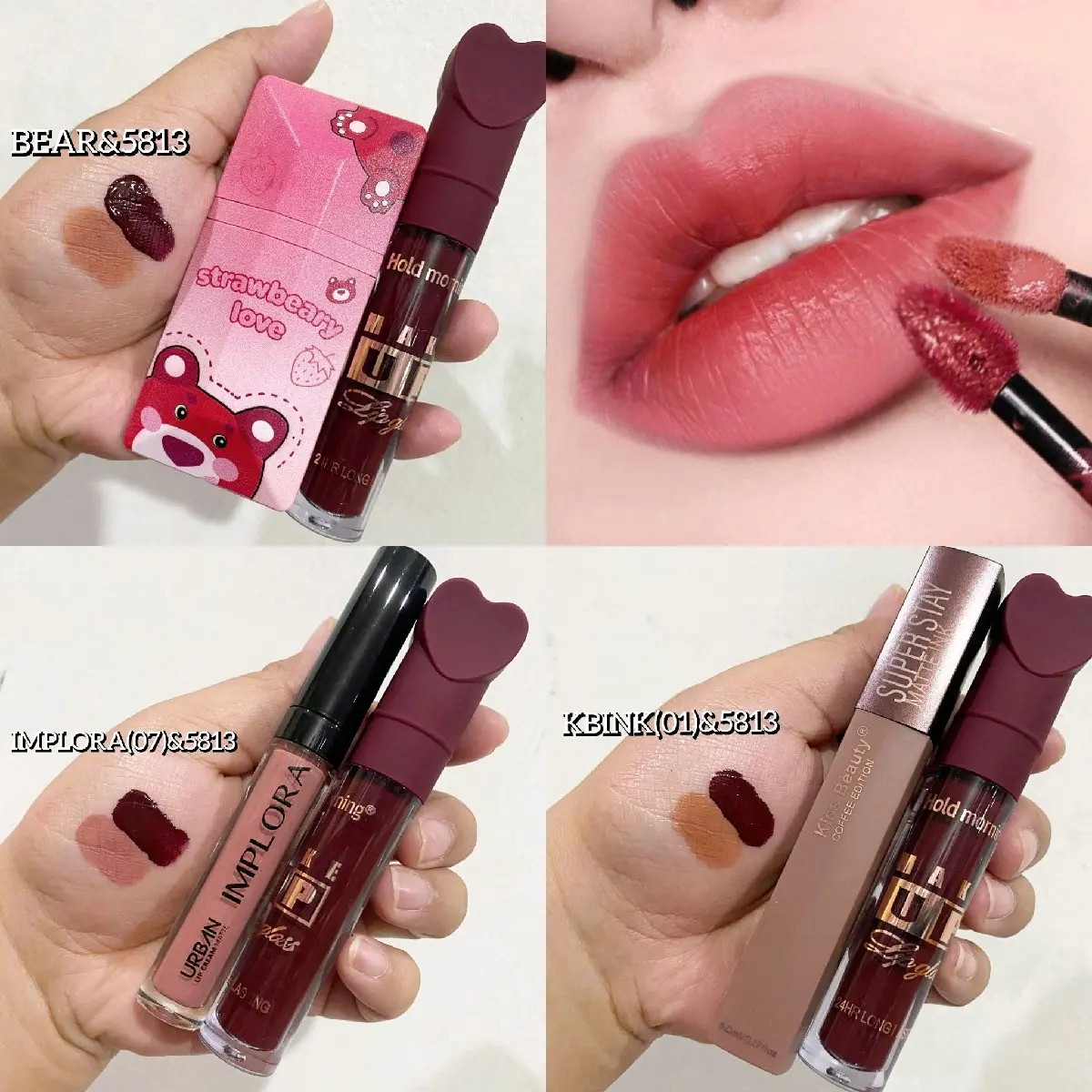 Paket Hemat Matte Lipcream Ombre Dapat 2 Biji