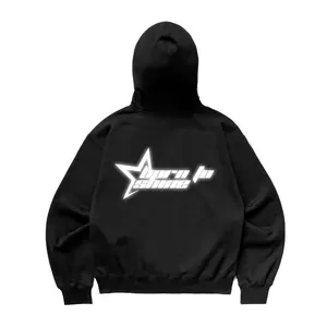 Gadabang Sweater Hoodie Boxy Starboy Menyala Born To Shine Sablon Reflektif Oversize Fleece 280 Gadabang Sweater Hoodie Boxy Starboy Menyala Born To Shine Sablon Reflektif Oversize Fleece 280
